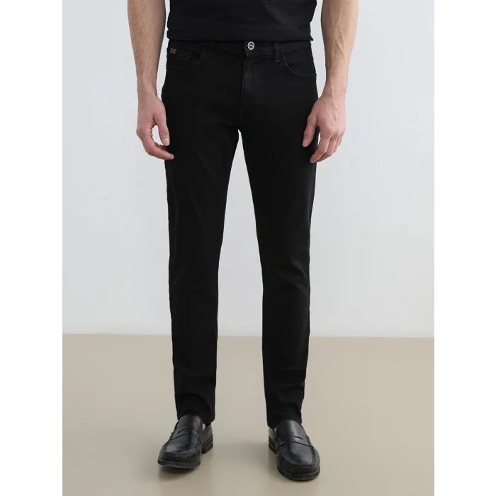 LCW Jeans Siyah 750 Slim Fit Erkek Jean Pantolon