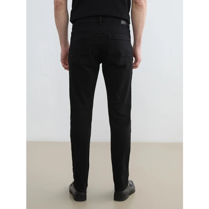 LCW Jeans Siyah 750 Slim Fit Erkek Jean Pantolon