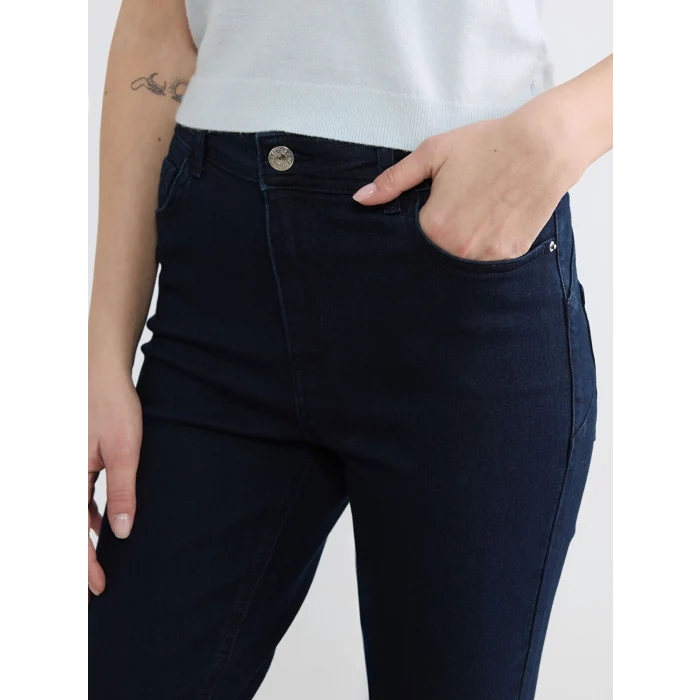 LCWAIKIKI Classic Siyah Slim Fit Kadın Jean Pantolon