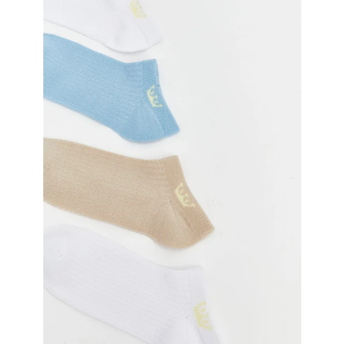 LCW Kids Karışık Desenli Erkek Çocuk Patik Çorap 7li