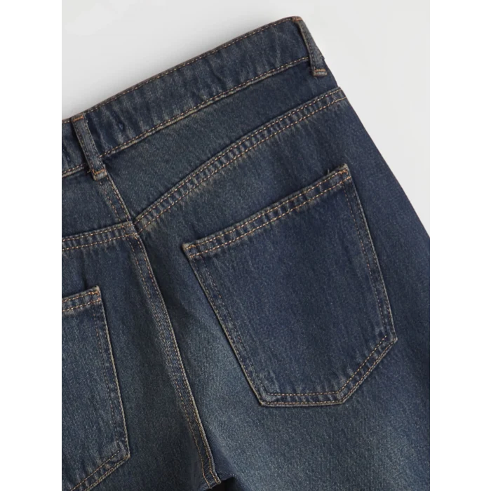 LCW Jeans İndigo Balloon Fit Kadın Jean Pantolon