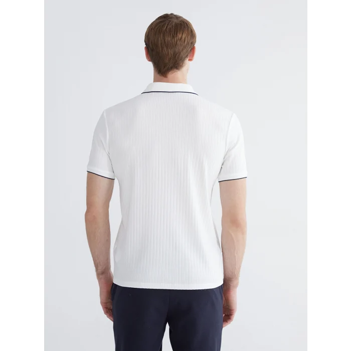 LCW Vision Ekru Polo Yaka Erkek Tişört