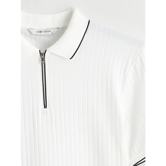 LCW Vision Ekru Polo Yaka Erkek Tişört