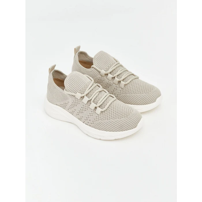 LCW STEPS Bej Bağcıklı Kadın Spor Ayakkabı