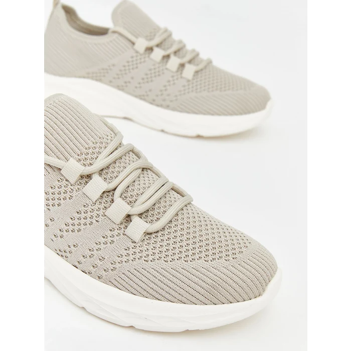 LCW STEPS Bej Bağcıklı Kadın Spor Ayakkabı