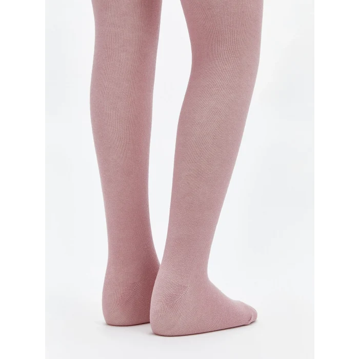 LCW Kids Pembe Basic Kız Çocuk Külotlu Çorap 2li