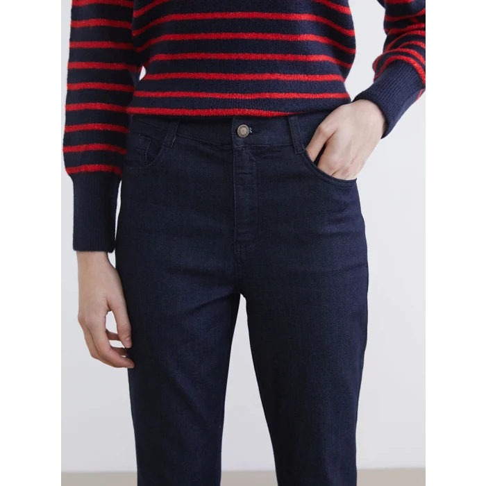 LCW Jeans İndigo Flare Kadın Jean Pantolon