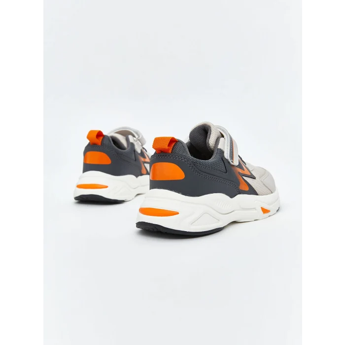 LCW STEPS Bej Bağcık ve Cırt Cırtlı Erkek Bebek Spor Ayakkabı