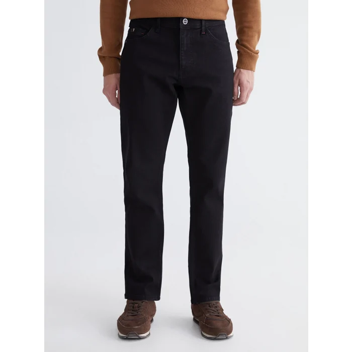 LCW Jeans Siyah 779 Regular Fit Erkek Jean Pantolon