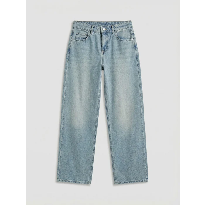 LCW Jeans İndigo Balloon Fit Kadın Jean Pantolon