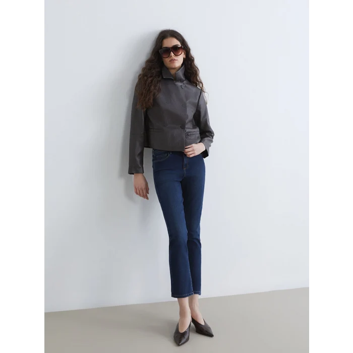 LCWAIKIKI Classic İndigo Slim Fit Kadın Jean Pantolon