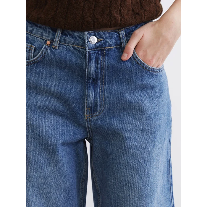 XSIDE Mavi Wideleg Kadın Jean Pantolon