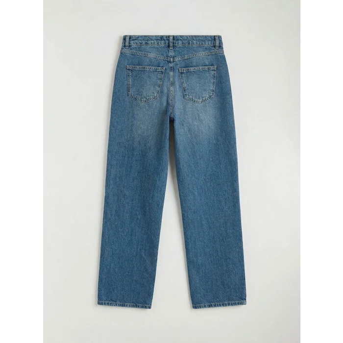 XSIDE Mavi Wideleg Kadın Jean Pantolon