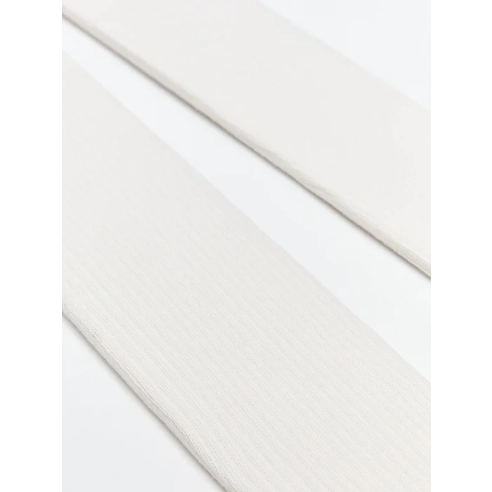 LCW baby Ekru Kız Bebek Külotlu Çorap 2li