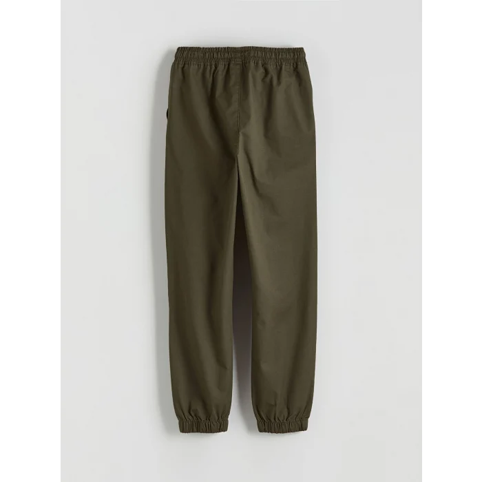 LCW Kids Haki Beli Lastikli Erkek Çocuk Jogger Pantolon