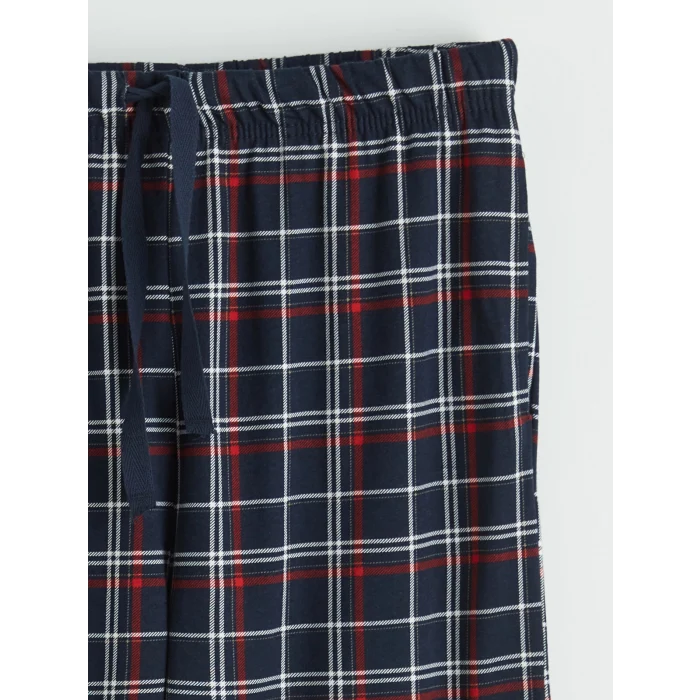 LC WAIKIKI Lacivert Bisiklet Yaka Ayı Teddy Baskılı Erkek Pijama Takım