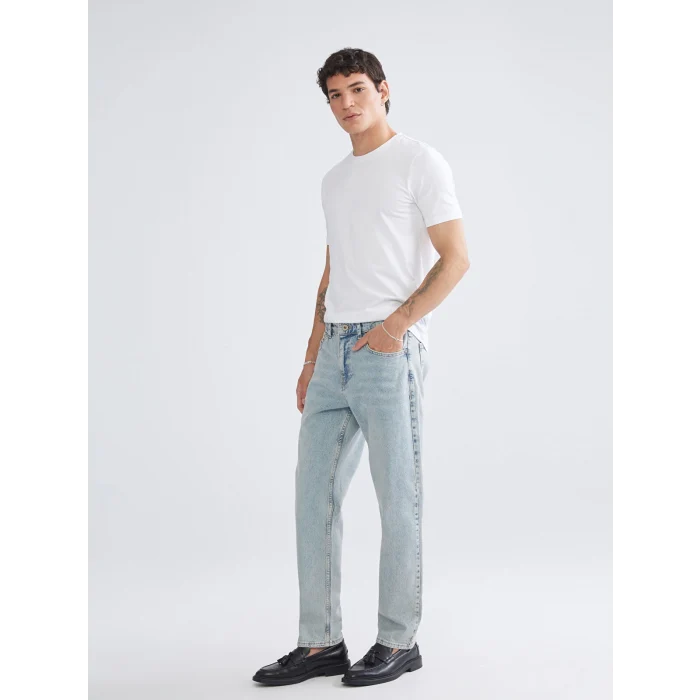 LCW Jeans İndigo 710 Loose Fit Erkek Jean Pantolon