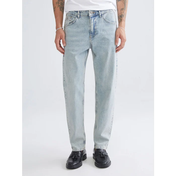 LCW Jeans İndigo 710 Loose Fit Erkek Jean Pantolon