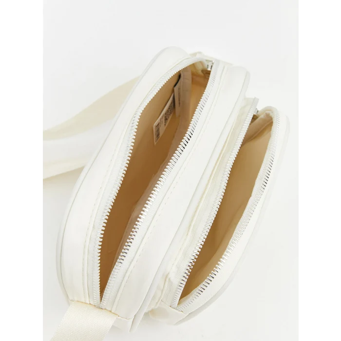 LCW ACCESSORIES Ekru Baskılı Kız Çocuk Omuz Çantası