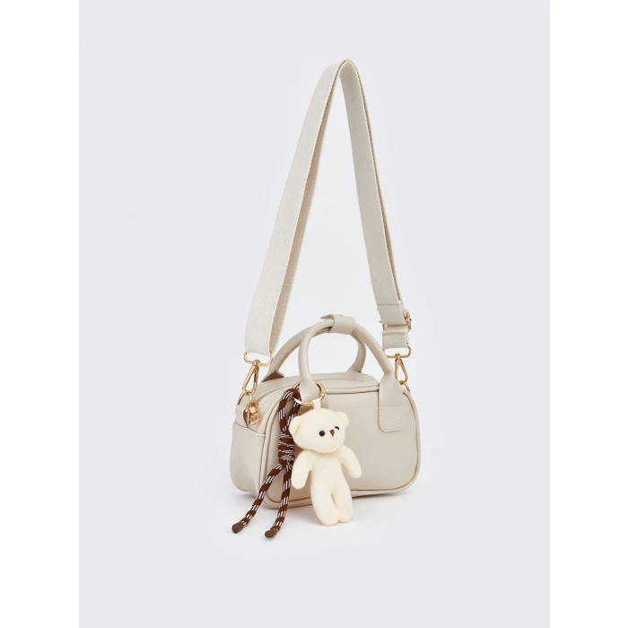 LCW ACCESSORIES Ekru Çıkarılabilİr Askılı Kız Çocuk Omuz Çantası