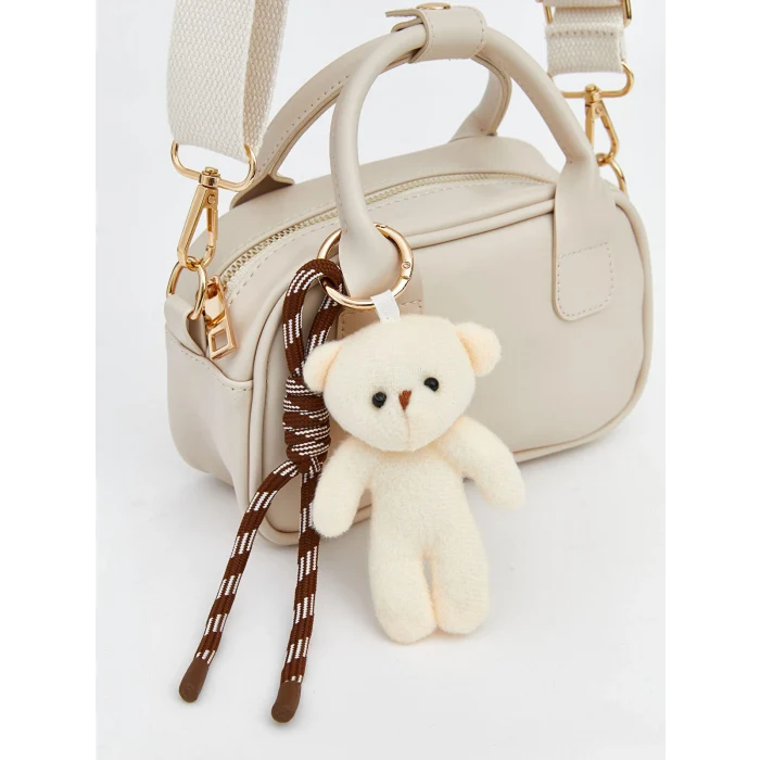 LCW ACCESSORIES Ekru Çıkarılabilİr Askılı Kız Çocuk Omuz Çantası