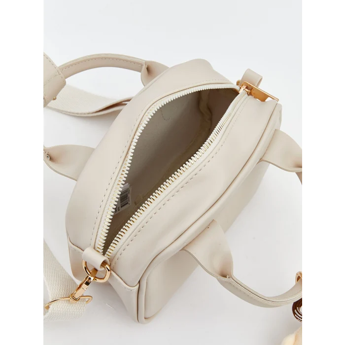 LCW ACCESSORIES Ekru Çıkarılabilİr Askılı Kız Çocuk Omuz Çantası