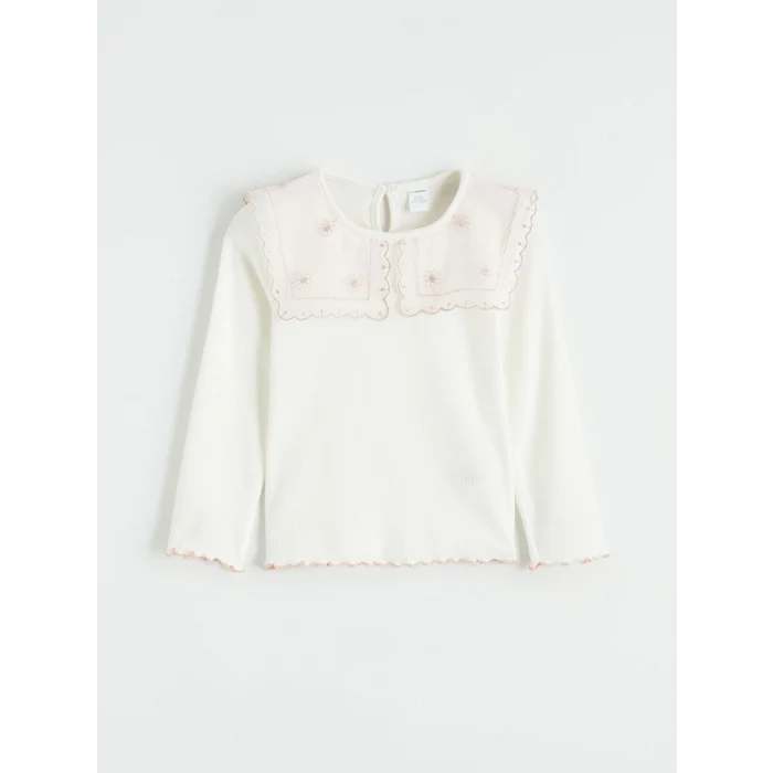 LCW Kids Ekru Kız Çocuk Etekli Takım 3lü