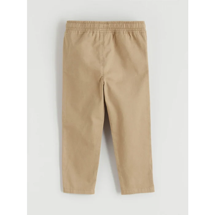 LCW Kids Bej Erkek Çocuk Gabardin Gömlek ve Pantolon