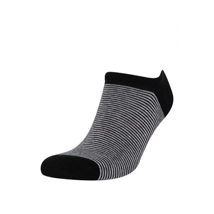 Defacto C0108AXKR1 Coral Erkek 5li Pamuklu Sneaker Çorap