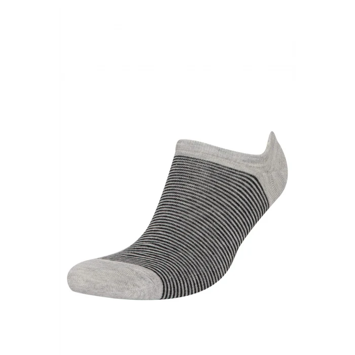 Defacto C0108AXKR1 Coral Erkek 5li Pamuklu Sneaker Çorap