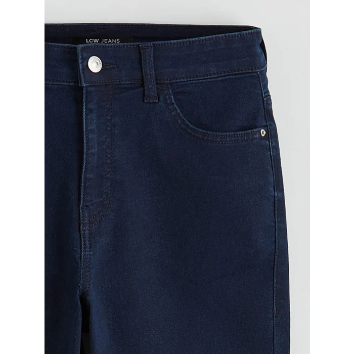 LCWAIKIKI Classic Siyah Slim Fit Kadın Jean Pantolon