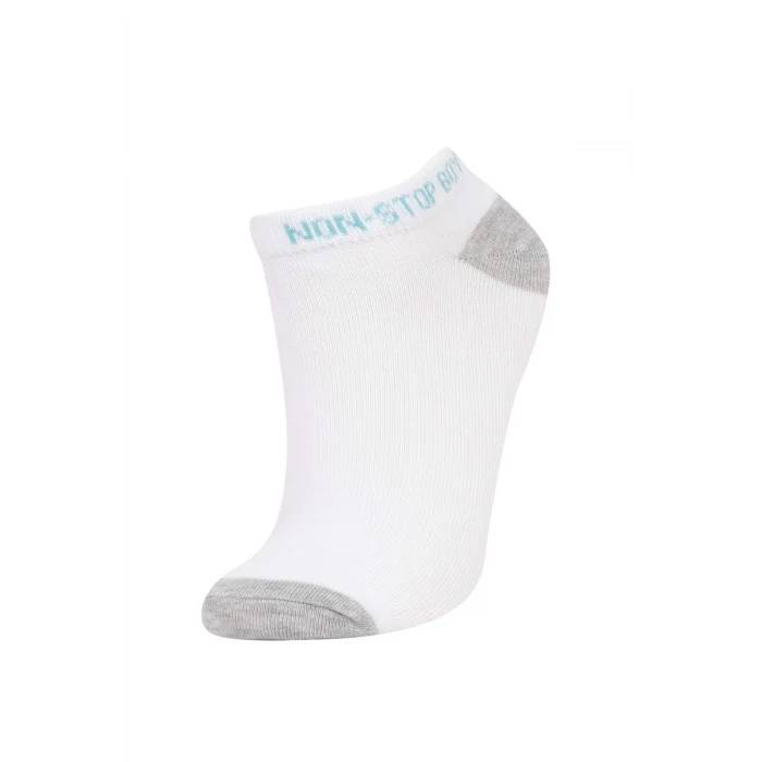 Defacto W8890A6KR1 Çok Renkli Erkek Çocuk Baskılı 7li Pamuklu Patik Çorap