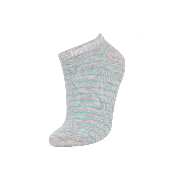 Defacto W8890A6KR1 Çok Renkli Erkek Çocuk Baskılı 7li Pamuklu Patik Çorap