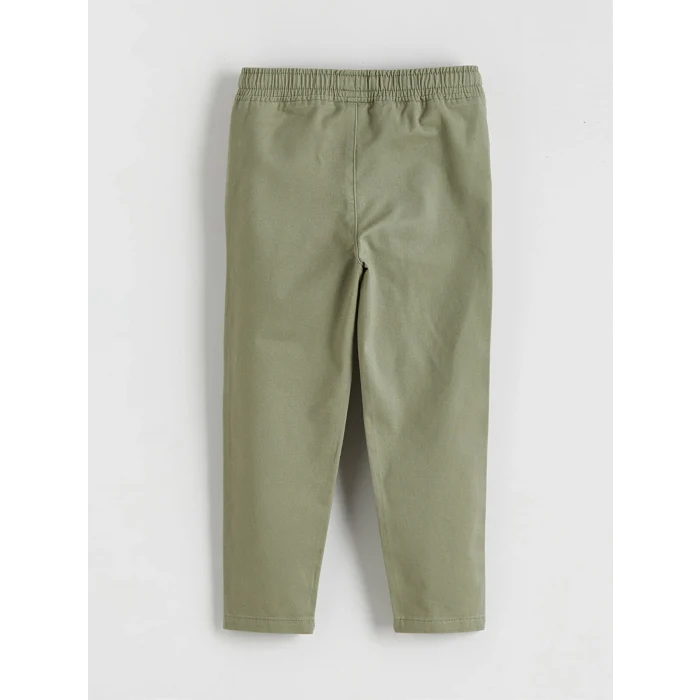 LCW Kids Yeşil Erkek Çocuk Gabardin Gömlek ve Pantolon