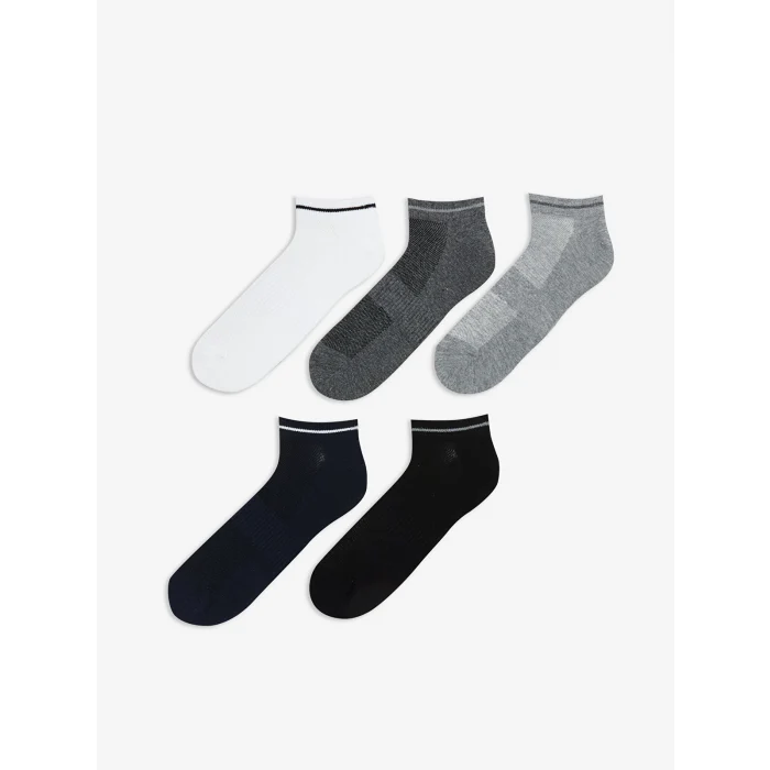 LCW ACCESSORIES Karışık Erkek Patik Çorap 5li