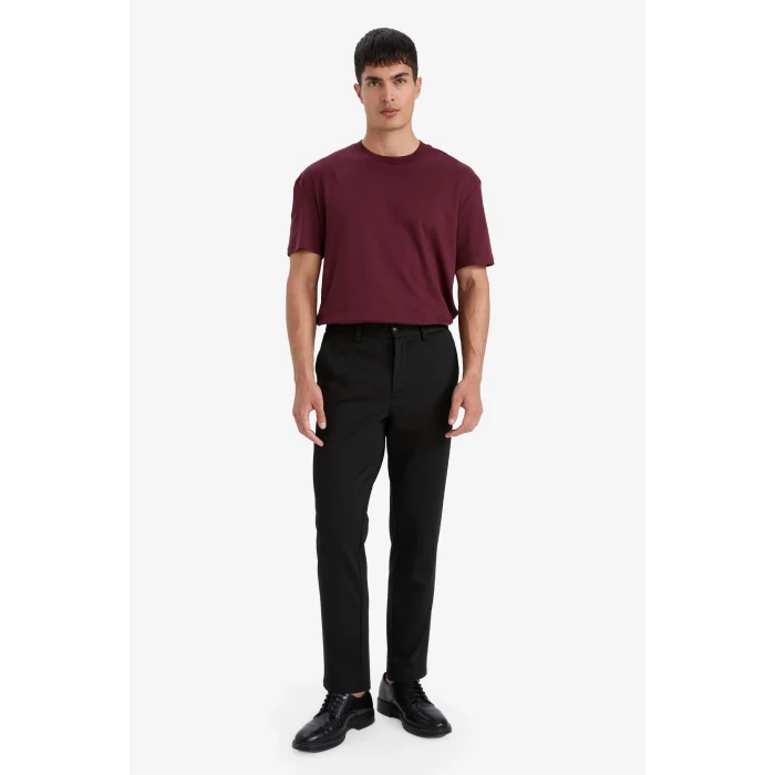 Defacto T6317AZBK27 Siyah Tailored Fıt Pantolon