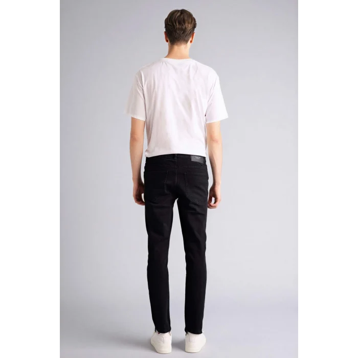 Defacto R8788AZNM40 Siyah Pedro Slım Fıt Dar Paça Jean Pantolon