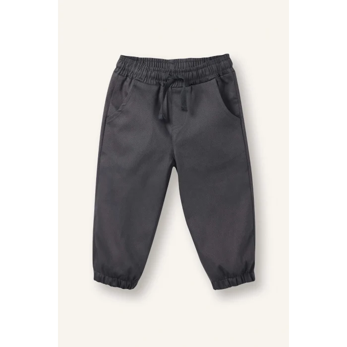 Defacto G7107A5WT34 Beyaz 2li Takım Desenli Gömlek Pantolon Erkek Bebek