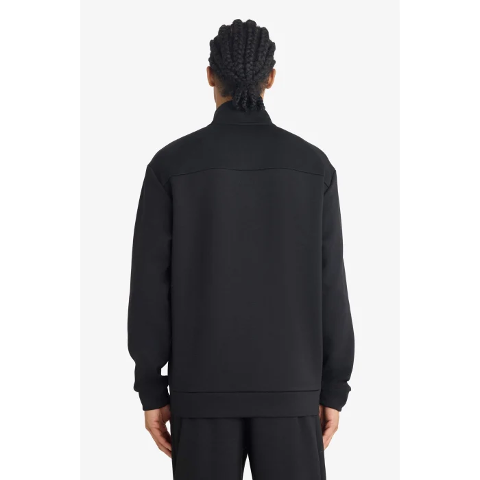 Defacto F9378AXBK81 Siyah Standart Fıt Dik Yaka Hırka