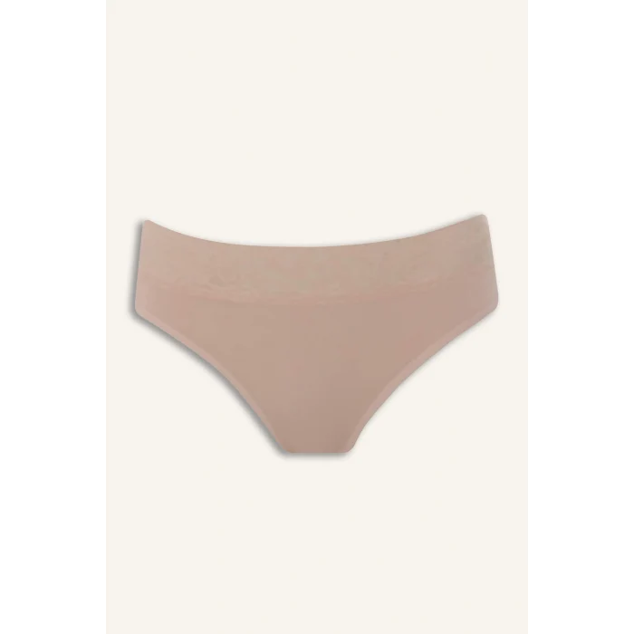 Defacto G8532AXBN277 Bordo Dantel Detaylı 3lü Külot