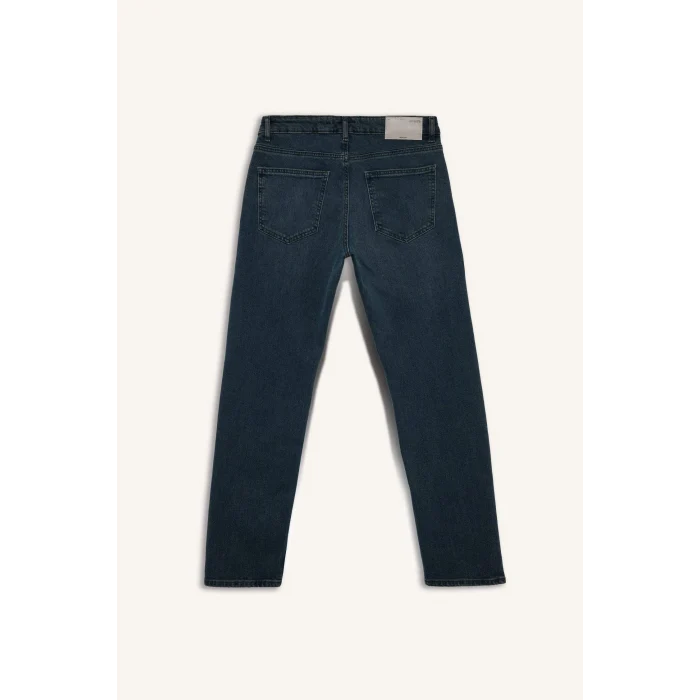 Defacto F9778AXNM41 Yeşil Sergio Regular Fit Jean Pantolon