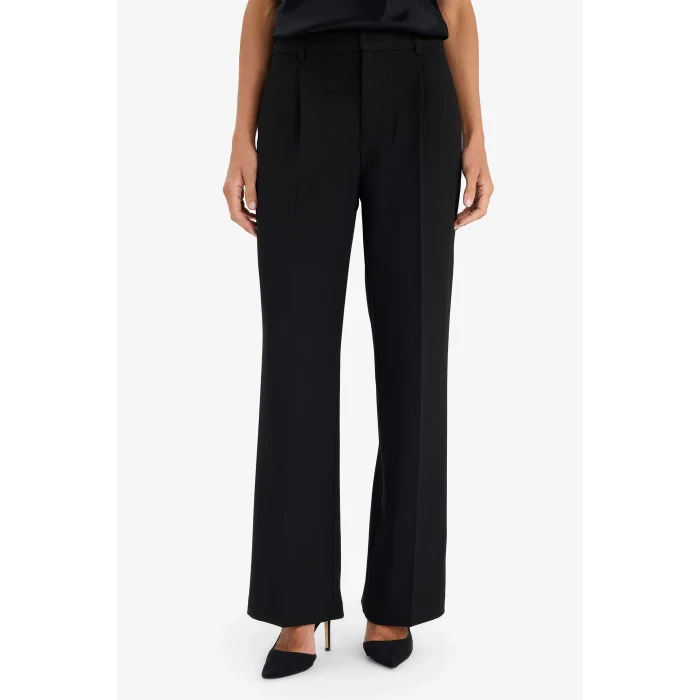 Defacto E7238AXBK81 Siyah Straight Fit Palazzo Pantolon