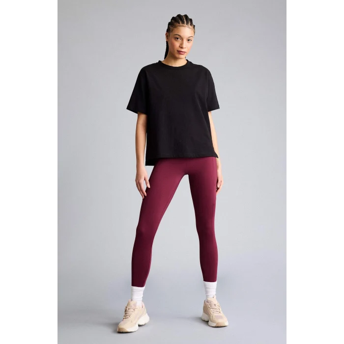 Defacto F8106AXBK81 Siyah Comfort Fıt Sporcu Tişört