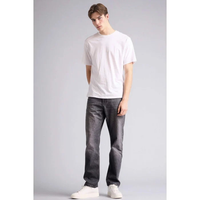 Defacto G9077AXNM40 Siyah Straıght Fıt Pantolon