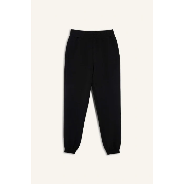 Defacto B1794AXBK81 Siyah Standart Fit Modal Sporcu Pantolon