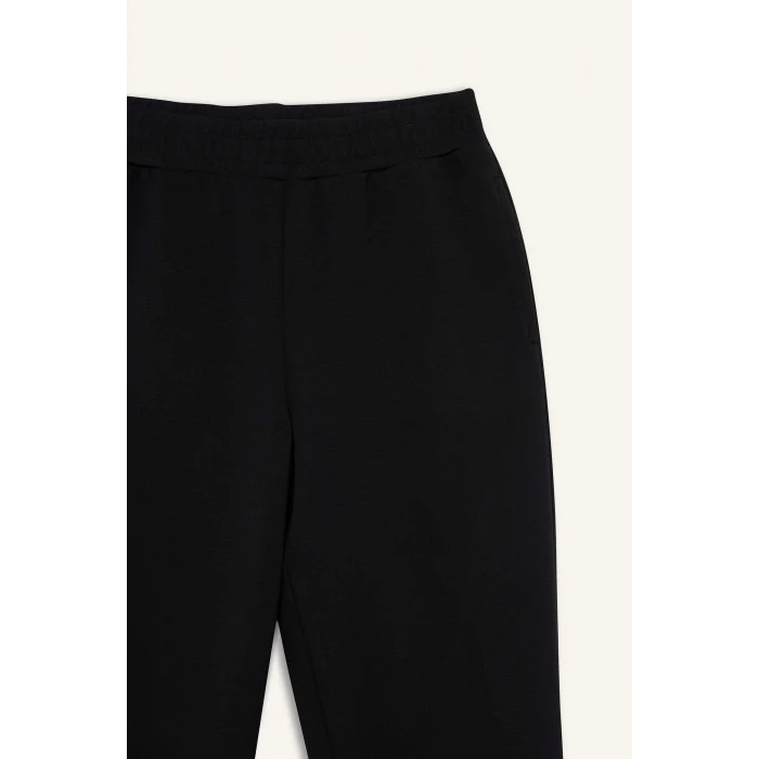 Defacto B1794AXBK81 Siyah Standart Fit Modal Sporcu Pantolon