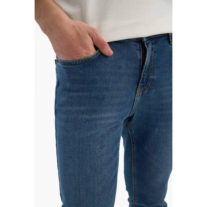 Defacto B8418AXNM28 Mavi Pedro Slim Fit Jean Pantolon