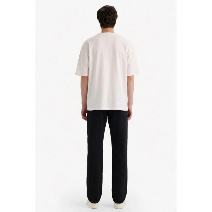 Defacto G1290AXNM40 Siyah Straight Fit Jean Pantolon