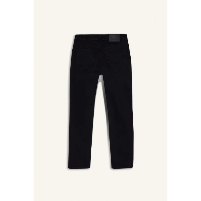 Defacto W6868AZNM40 Siyah Sergio Regular Fit Jean Pantolon