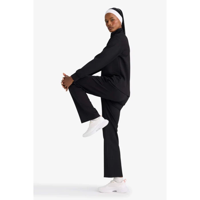 Defacto D7129AXBK81 Siyah Straight Fit Standart Boy Modal Soft Touch Pantolon